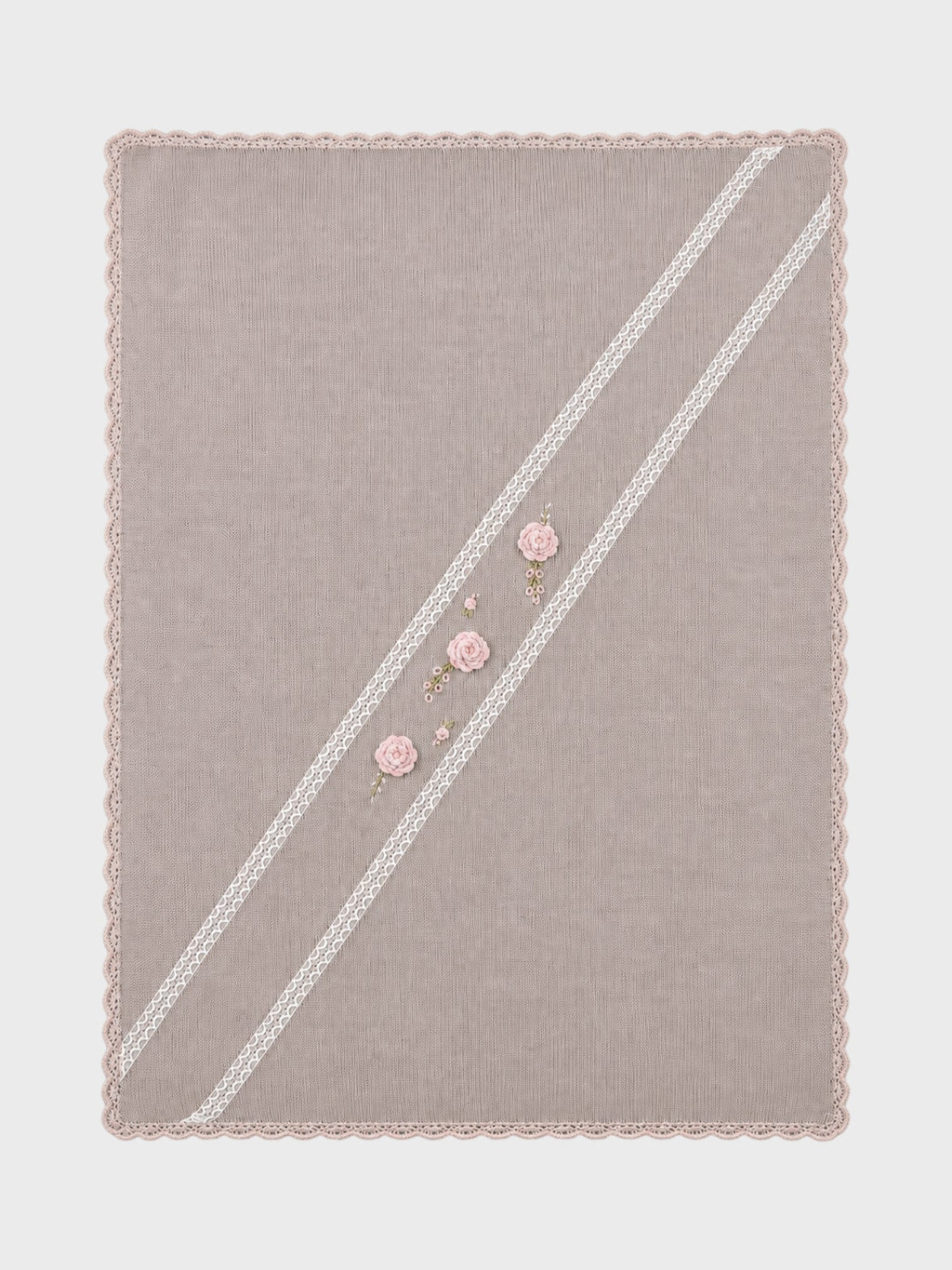 Coperta Neonata Tortora CLAUDIA/CO-T