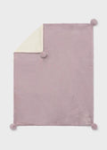 Coperta Neonato Malva 9143/73 by MAYORAL