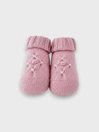Babbucce Neonata Rosa NIDO D'APE 712/5730 by BABY LORD