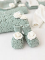 Babbucce Neonata Verde IS20S by MARLU'