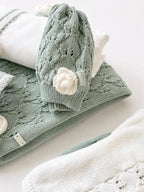 Cuffia Neonata Verde IS2071BT by MARLU'