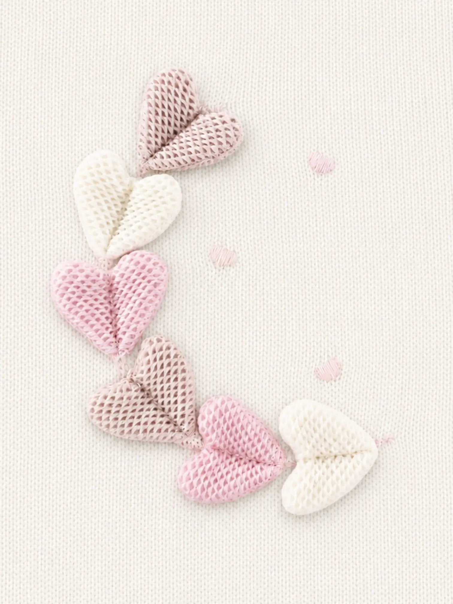 Coperta Neonata Rosa IS1680/R by MARLU'