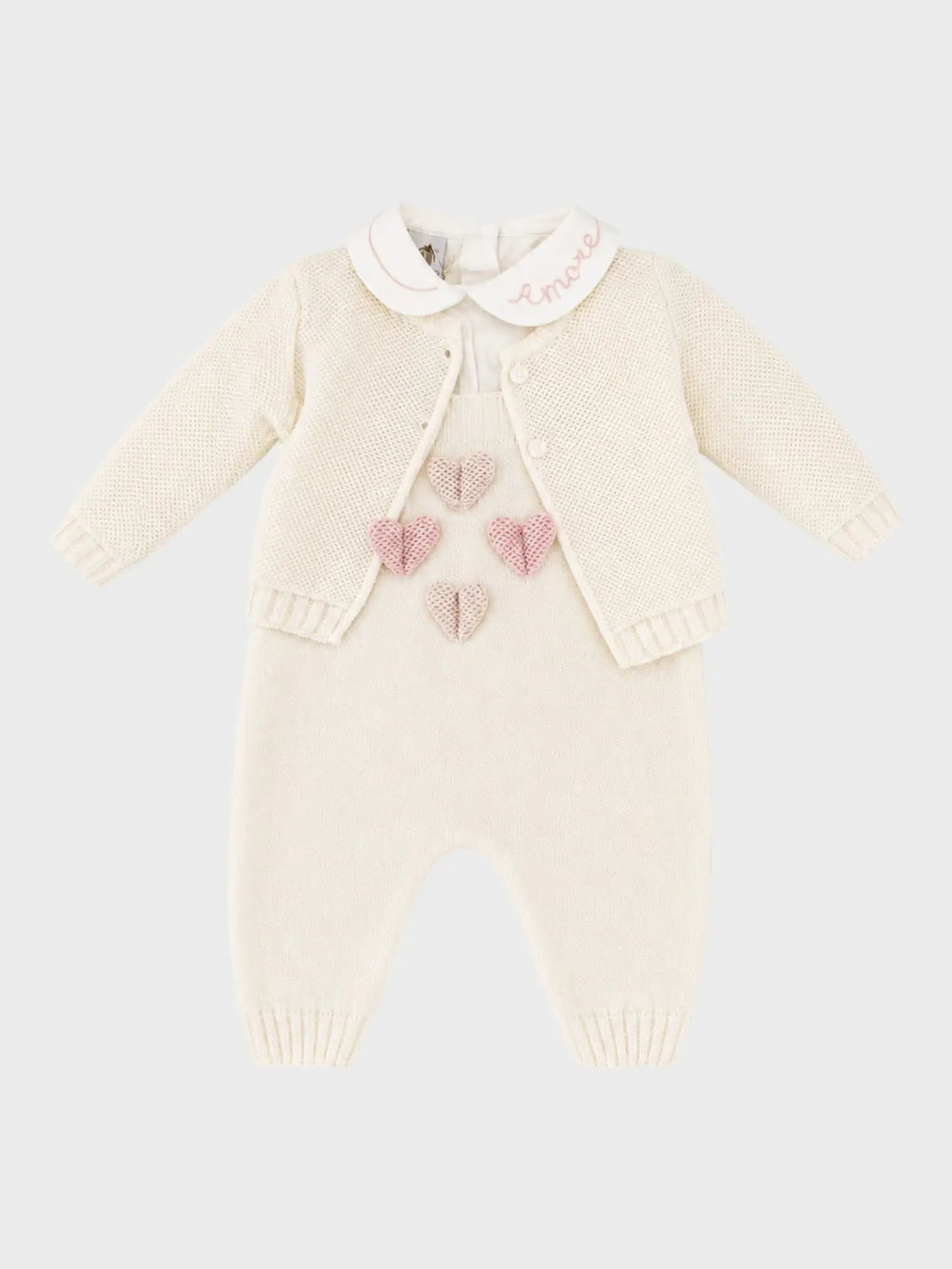 Completo nascita Neonata Rosa IS1631/R by MARLU'