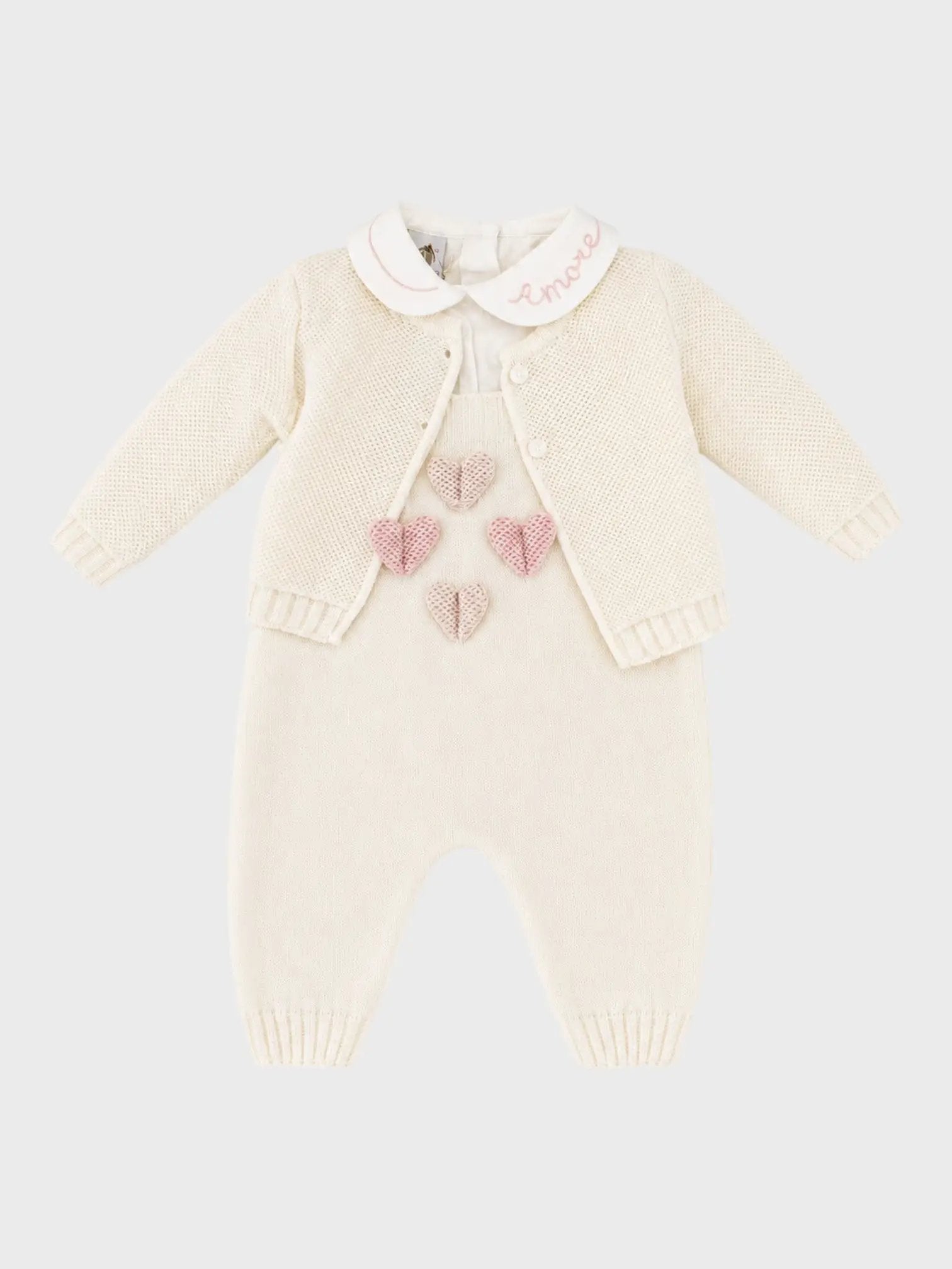 Completo nascita Neonata Rosa IS1631/R by MARLU'