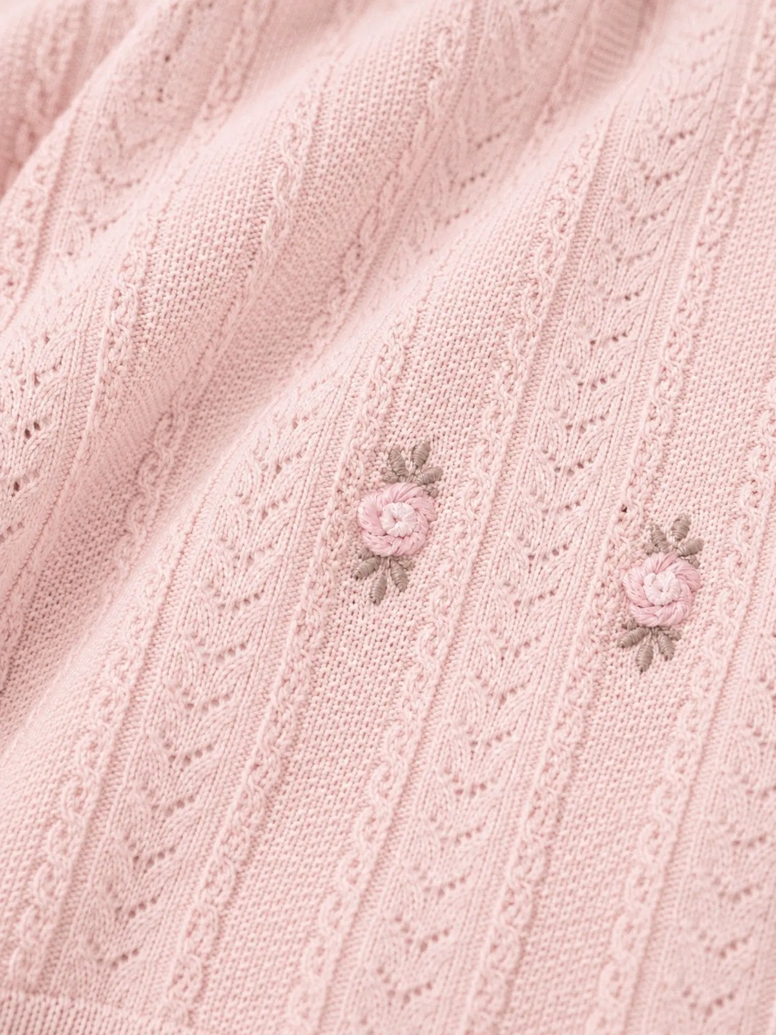 Coperta Neonata Rosa IS1180 by MARLU'