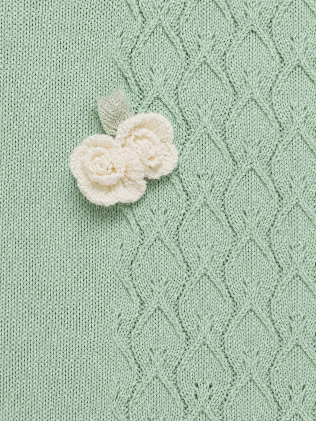Coperta Neonata Verde IS2080 by MARLU'