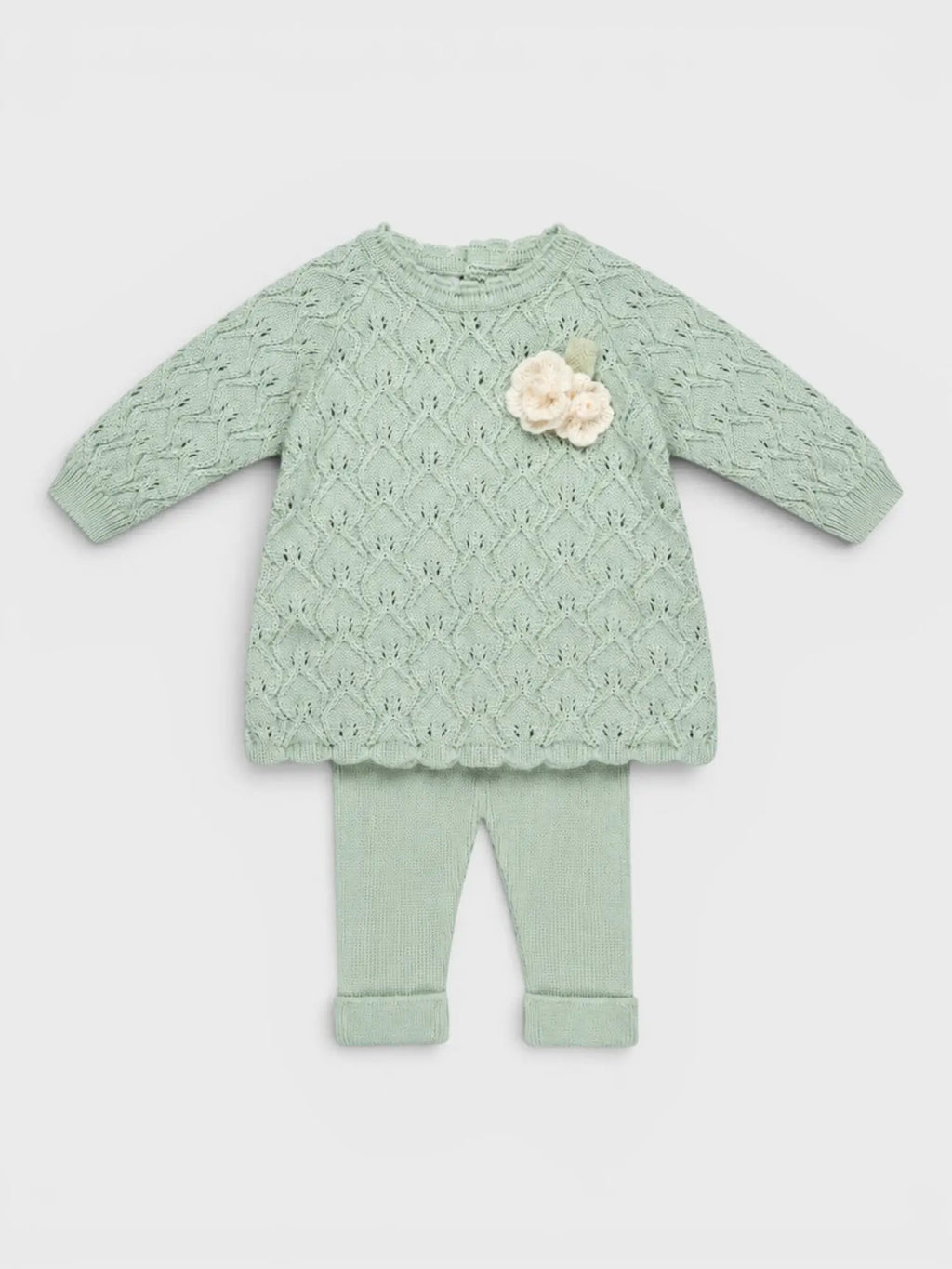Completo nascita Neonata Verde IS2019 by MARLU'