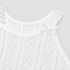 Body Intimo Neonata Bianco Ghiaccio Cotone 1012 by BABIDU'