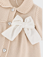 Cappotto Bimba Avorio FIOCCO 814