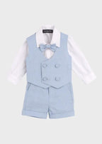 Completo Bimbo Cielo Lino Cotone Poliammide ECR0040/01-C by EMANUEL PRIS