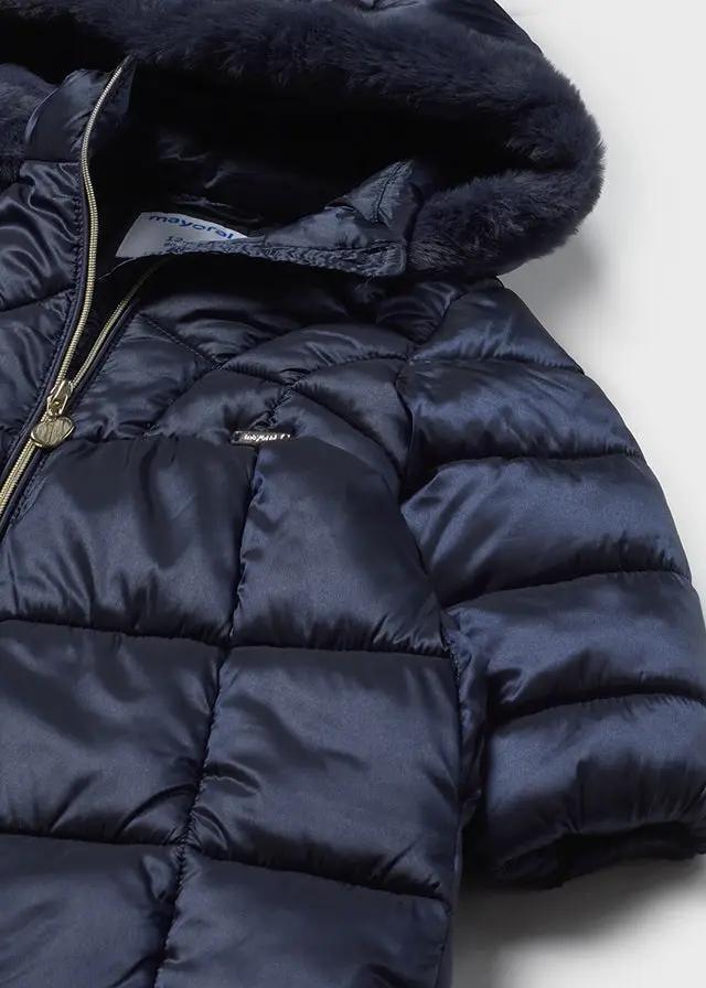 Cappotto Bimba Blu 2436/56 by MAYORAL