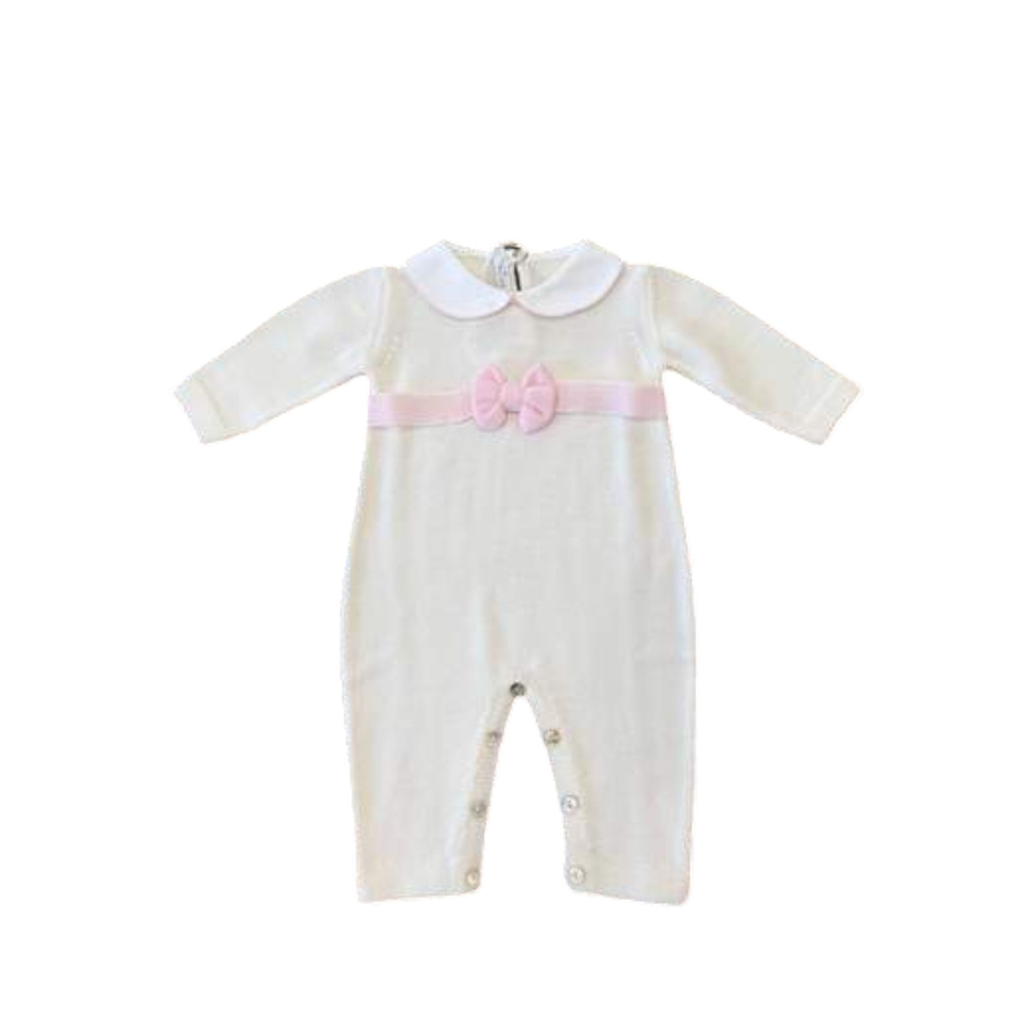 Tutina doppio fiocco Neonata PANNA DOPPIO FIOCCO 347