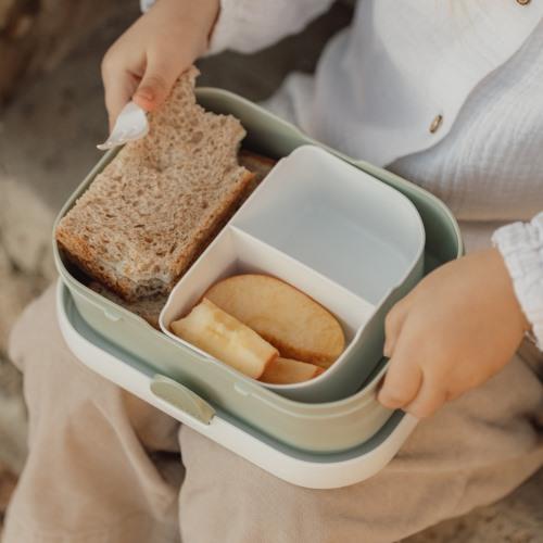 Lunch box con divisori  Verde 107440065399 -  NANU' BABY