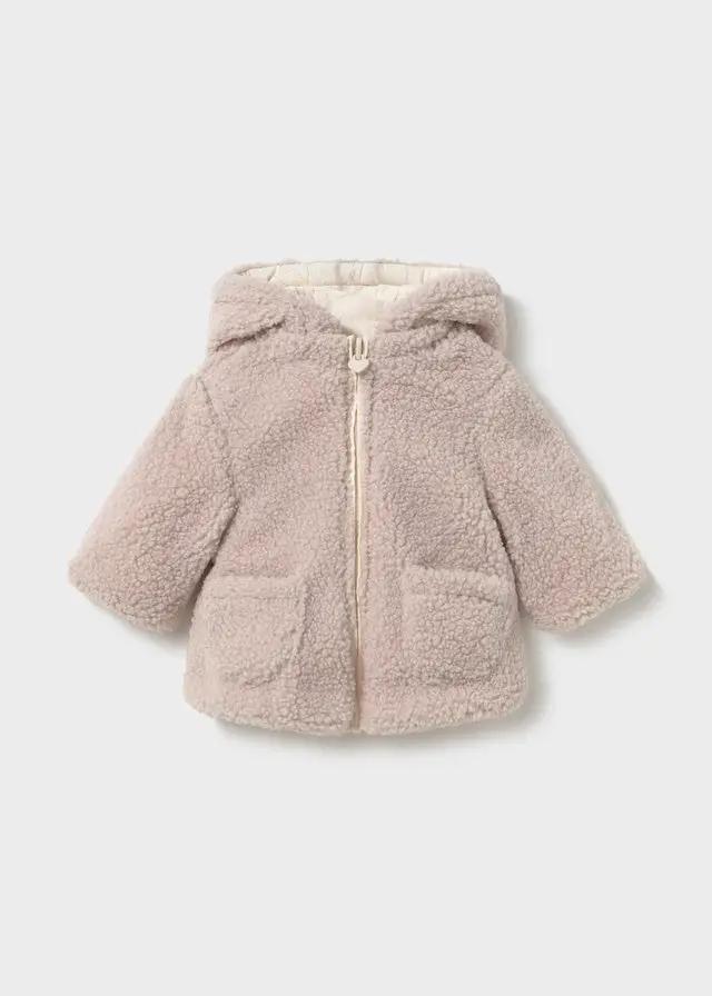 Cappotto Bimba Avorio 2401/86 by MAYORAL