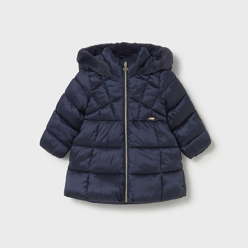 Cappotto Bimba Blu 2436/56 by MAYORAL