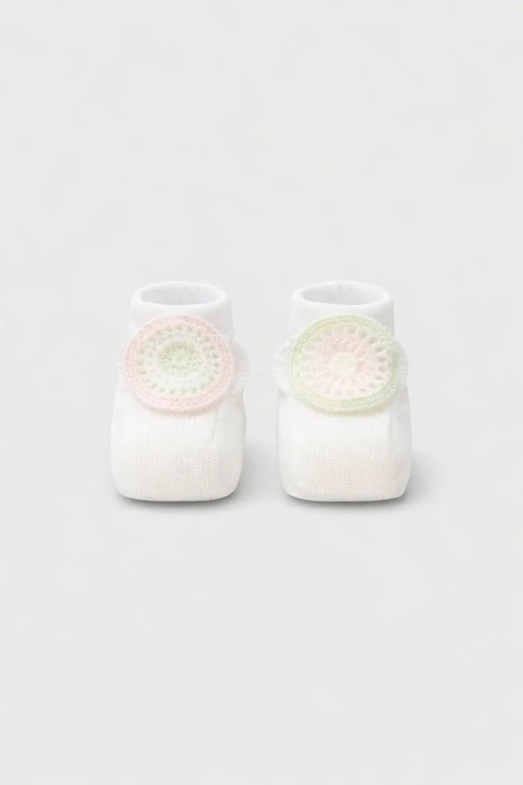 Babbucce Neonata Bianco EP19S by MARLU'