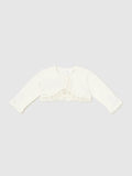 Giacca Bimba Ecru 1377 by MAYORAL
