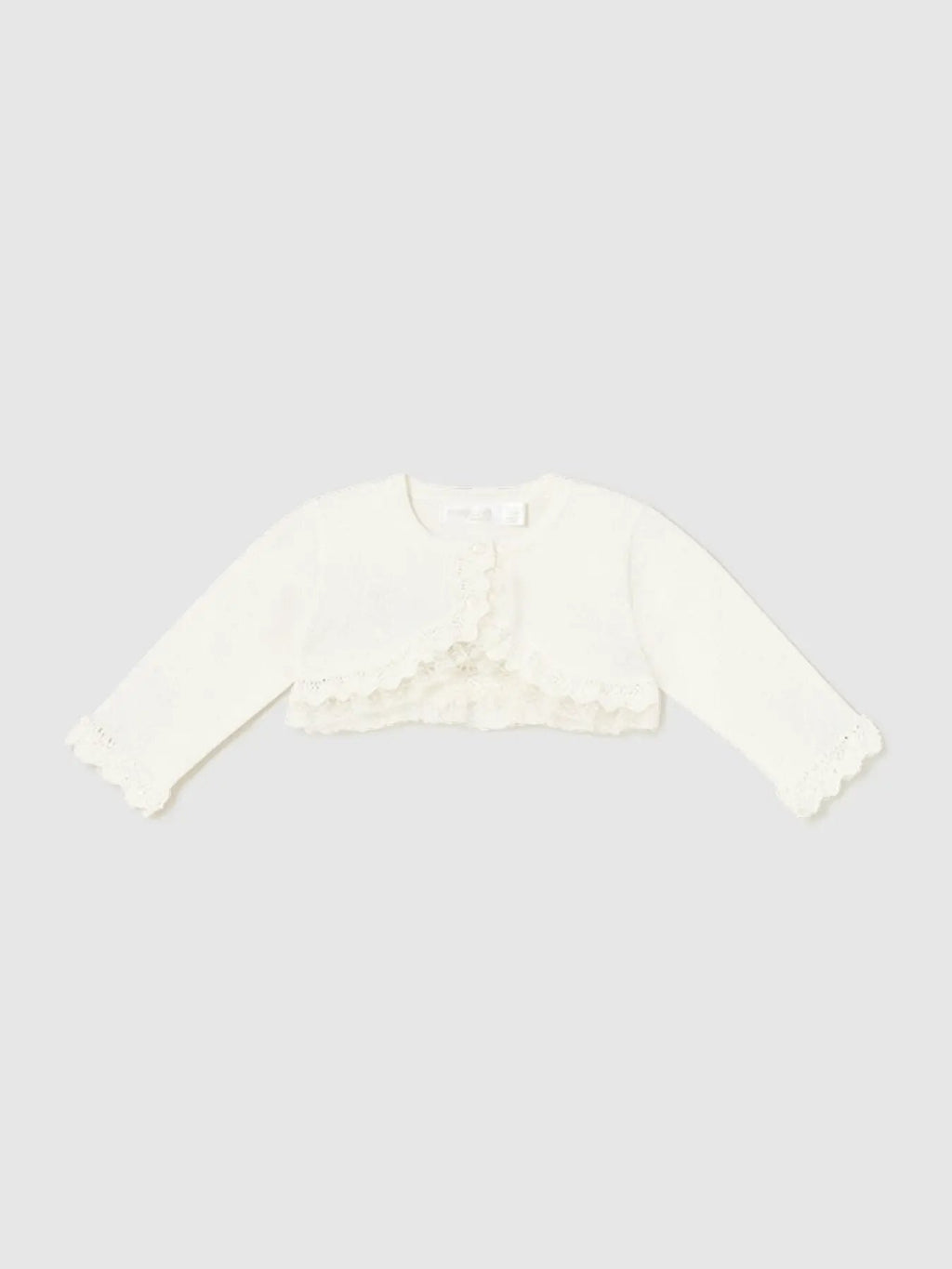 Giacca Bimba Ecru 1377 by MAYORAL