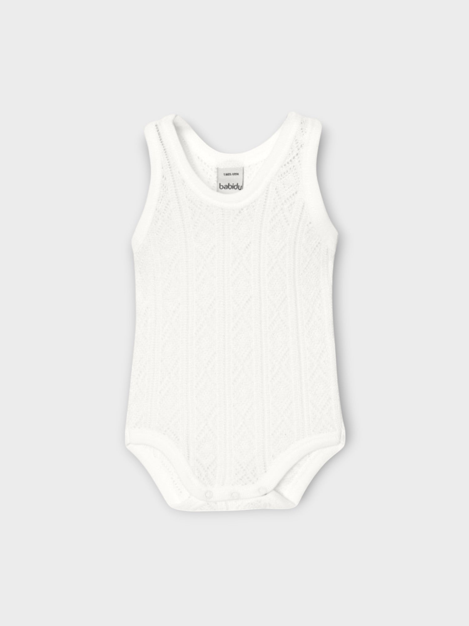 Body Intimo Neonato BIANCO 1013 -  NANU' BABY