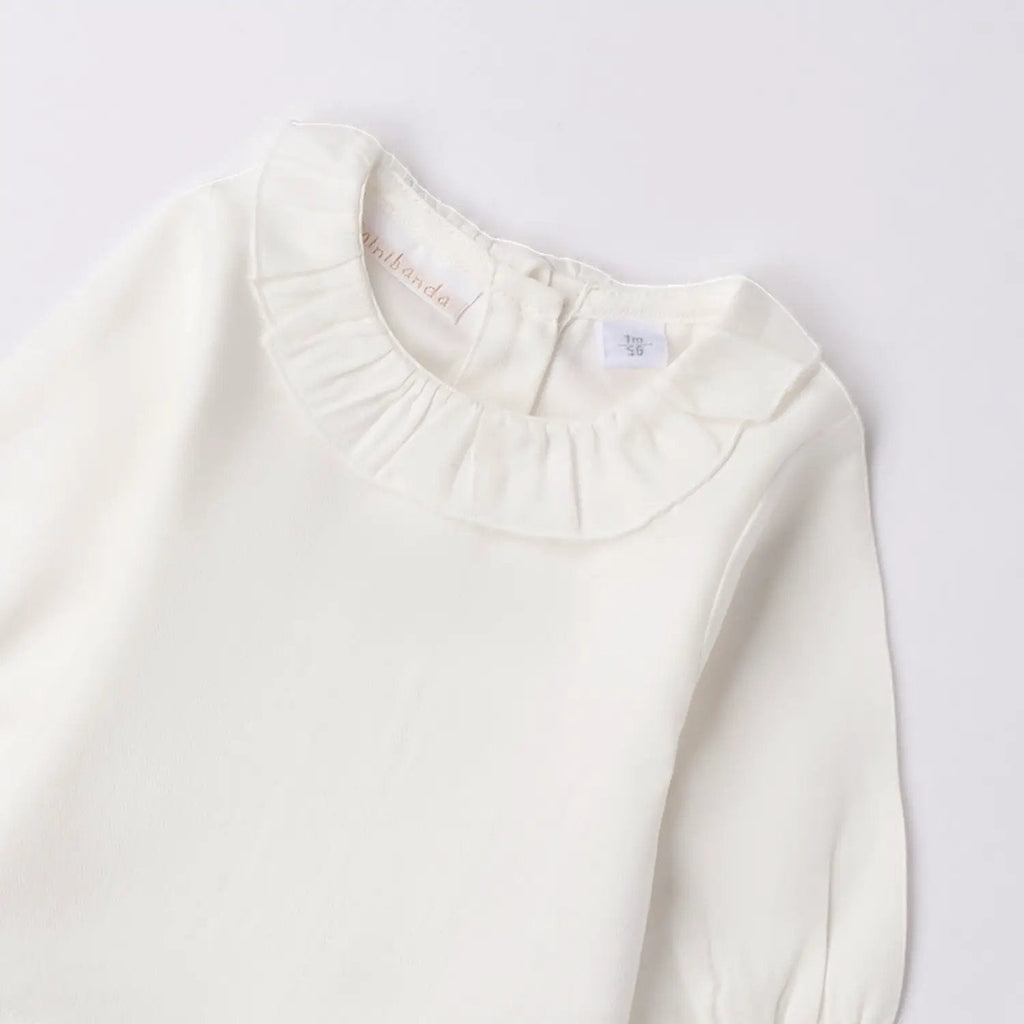 Camicia Bimba Bianco 3F700/112 by MINIBANDA