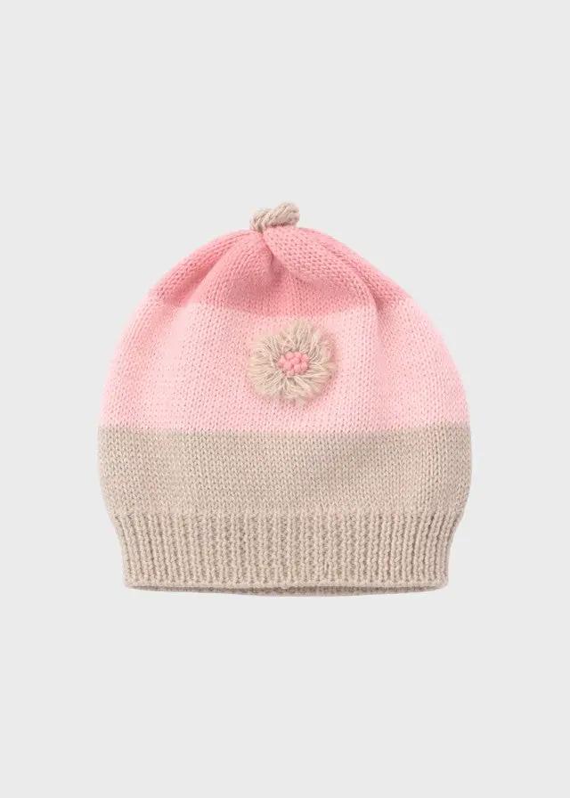 Cuffia Neonata Tortora AMY/814 by PICCOLA GIUGGIOLA