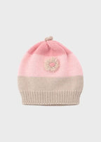 Cuffia Neonata Tortora AMY/814 by PICCOLA GIUGGIOLA