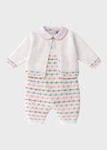 Completo nascita Neonata Rosa EK5131/R by MARLU'