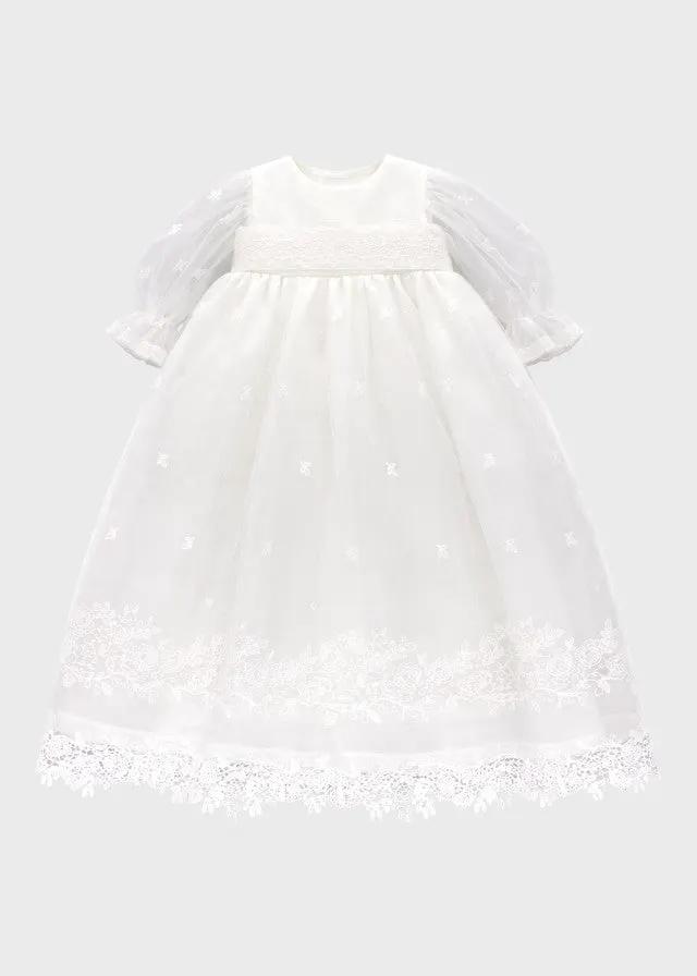 Abito Cerimonia Bimba Bianco EV300ML by MARLU'