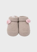 Babbucce Neonata Tortora 763 by BABY LORD