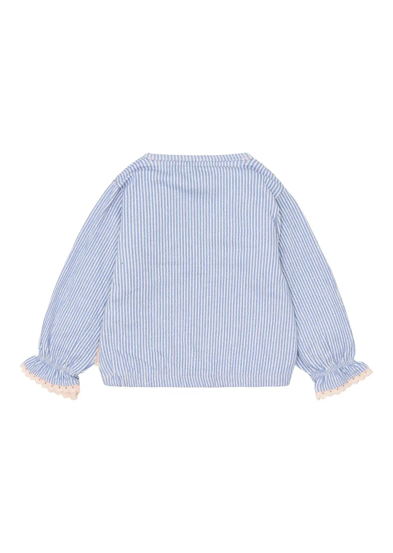 Camicia Bimba Azzurro CL26021500 by LITTLE DUTCH