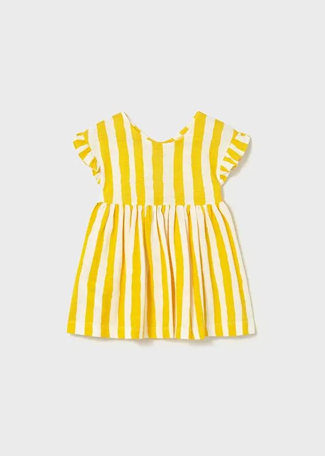 Abito Bimba Giallo Limone Chiaro Cotone 1925/54 by MAYORAL