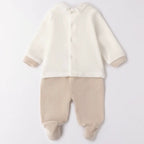 Tutina Neonato Bianco 3F673/112 by MINIBANDA