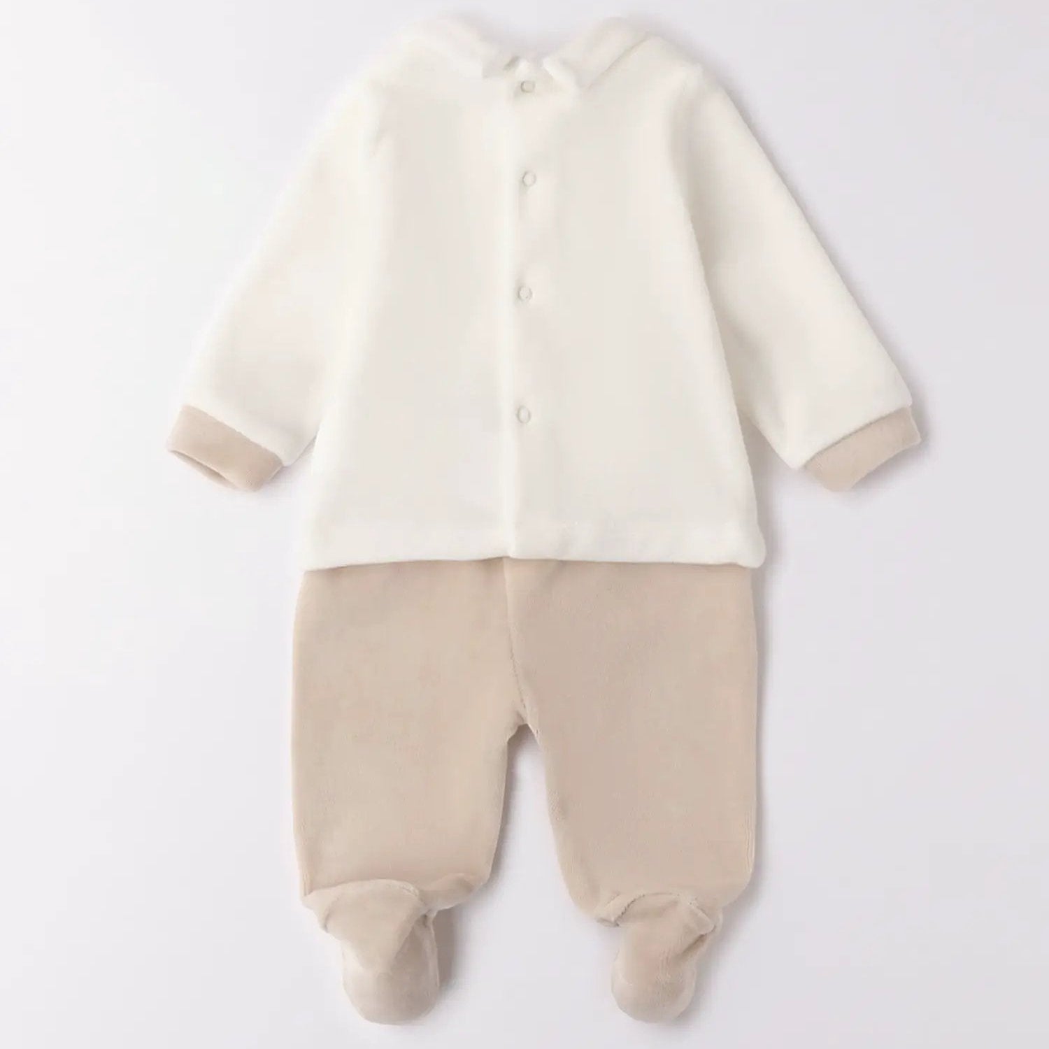 Tutina Neonato Bianco 3F673/112 by MINIBANDA