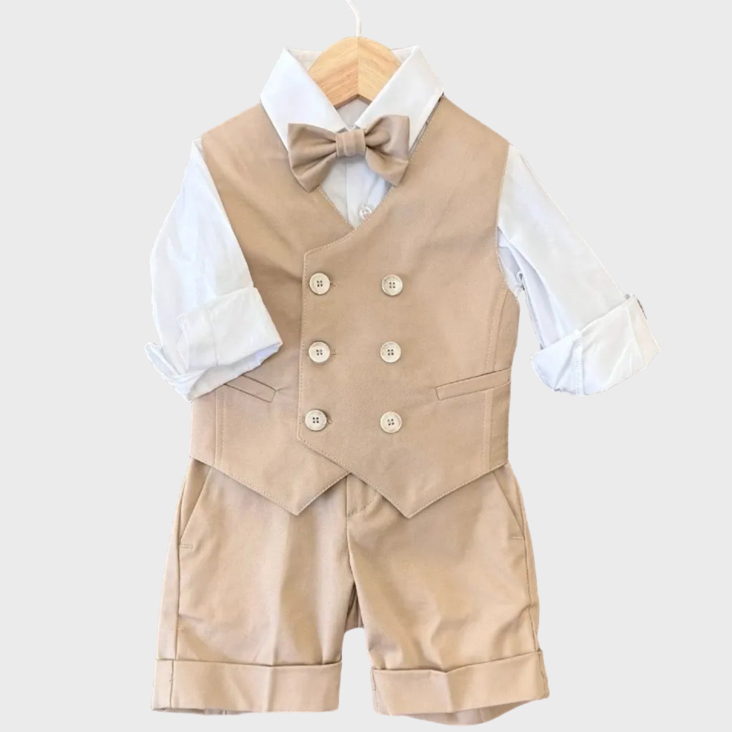 Completo Cerimonia Bimbo Beige BH302N by BIENHBILLE'