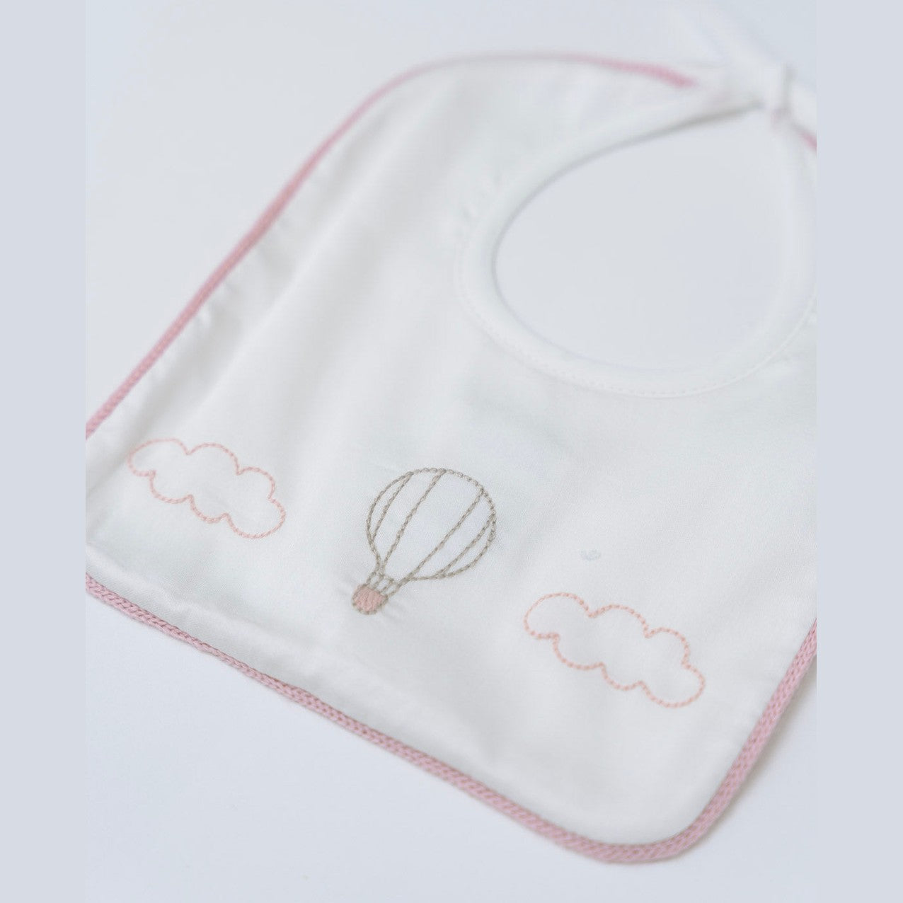 Bavetta Mongolfiera Neonata VANIGLIA IN57BAV/R -  NANU' BABY