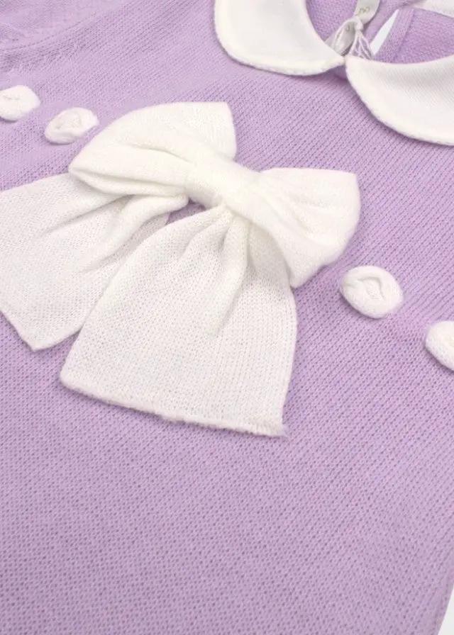 Pagliaccetto Neonata Lilla FIOCCO 355/L by BABY LORD