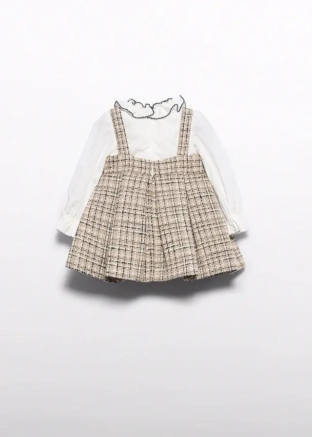 Abito Bimba Beige 5509/4 by ABEL & LULA