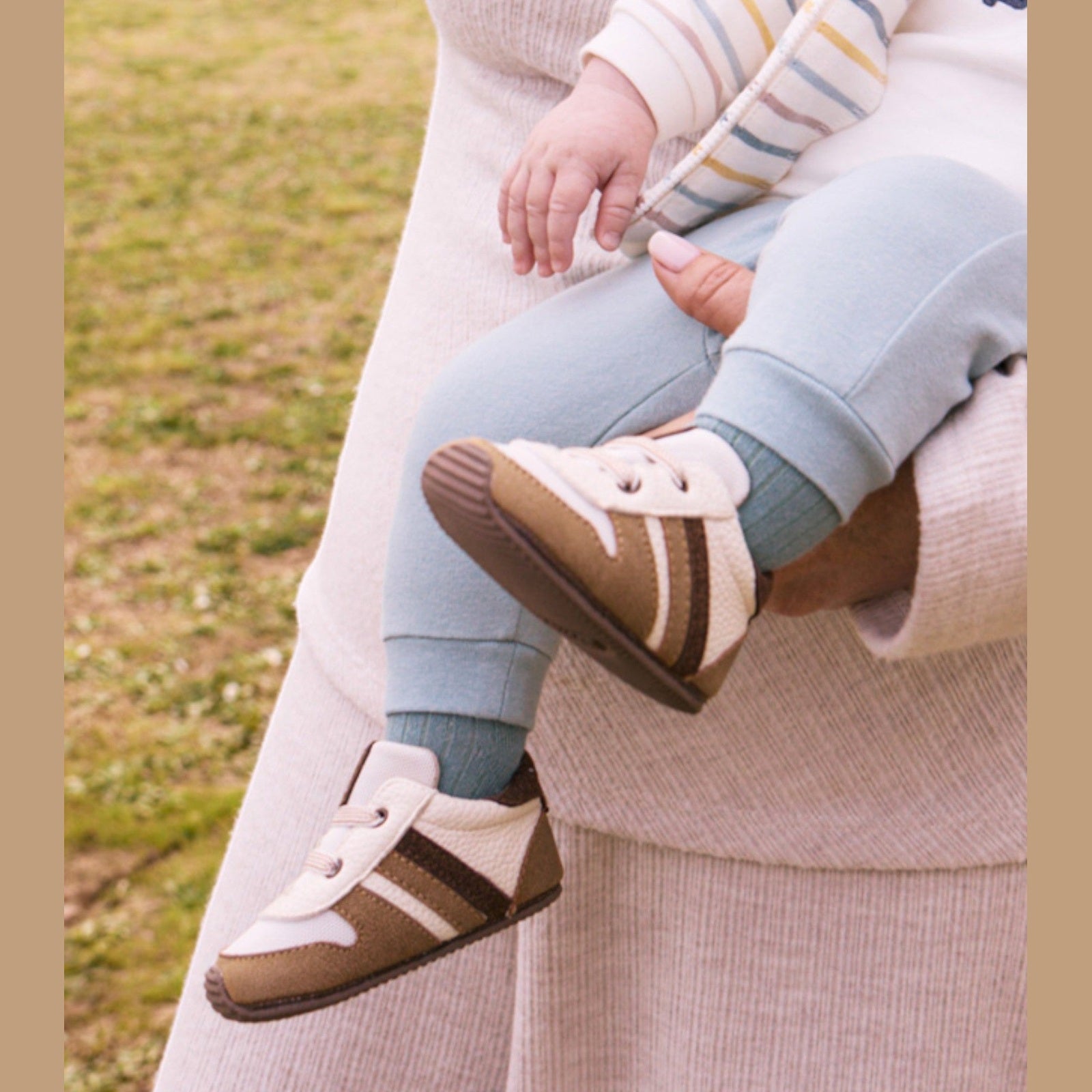 Scarpette Bimbo Beige 9953/22 -  NANU' BABY