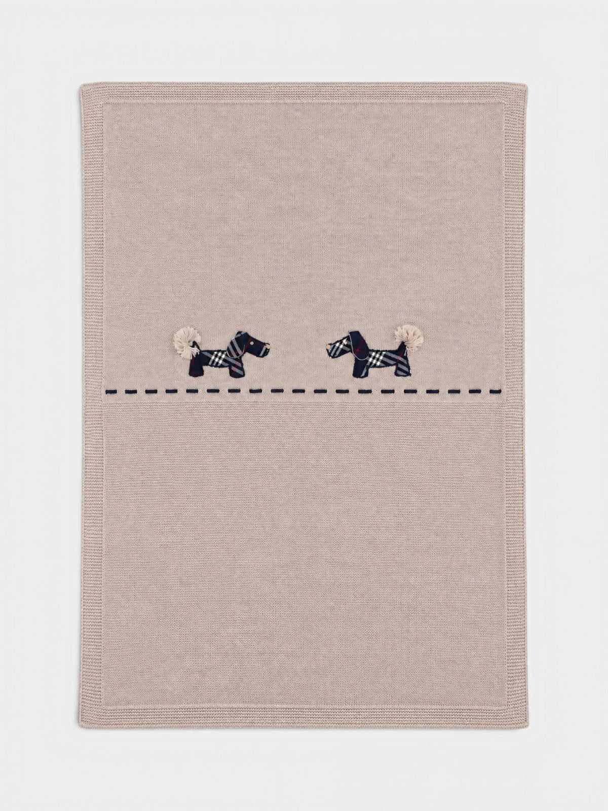 Coperta Neonato Blu LITTLE DOG 140 by BABY LORD