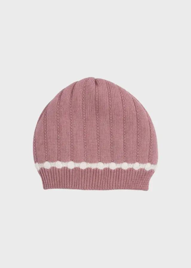 Cuffia Neonata Rosa EK1671 by MARLU'