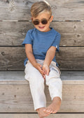 Pantaloni Bimbo Avorio CL26023100 by LITTLE DUTCH