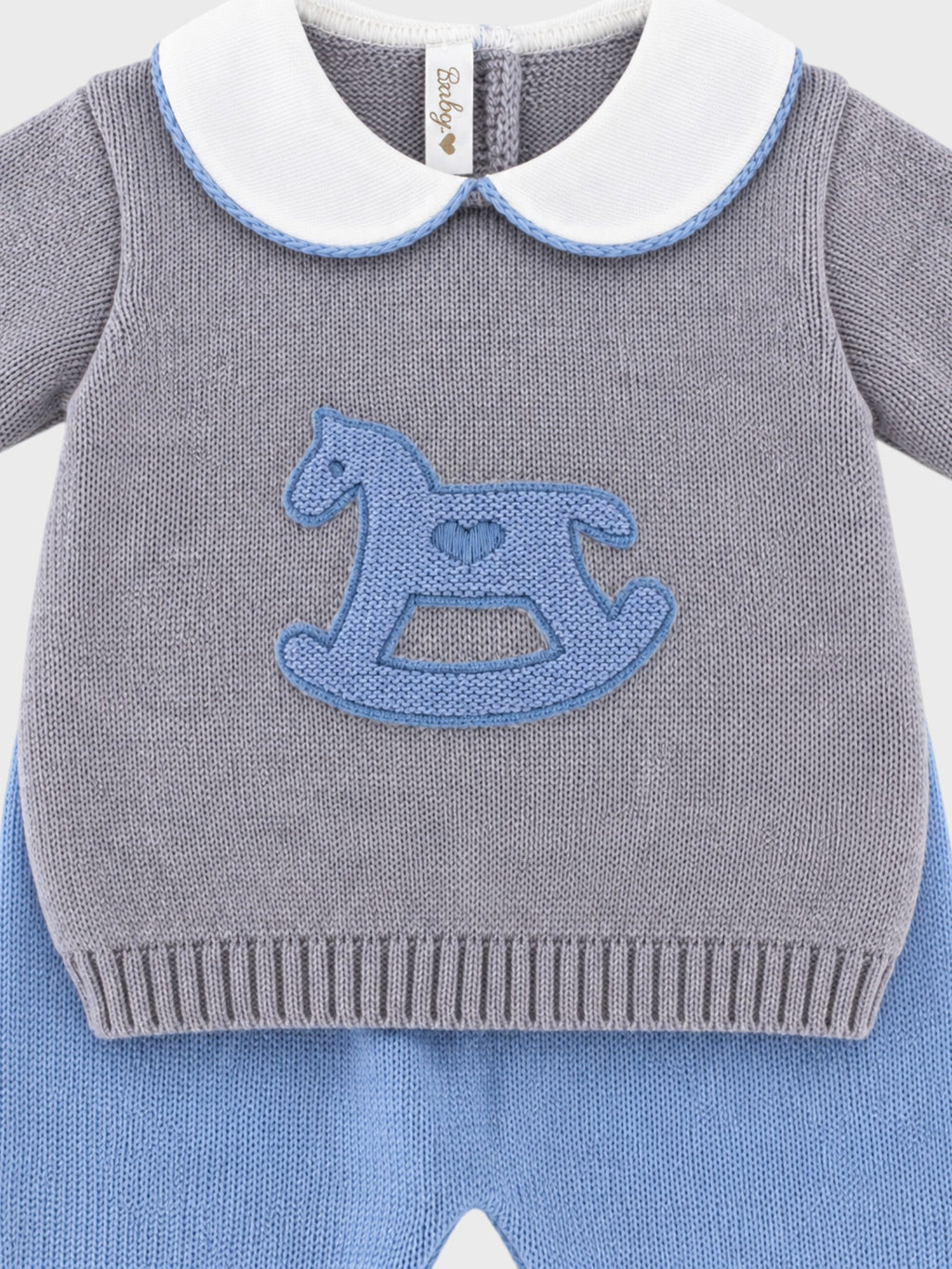 Completo nascita Neonato Grigio CAVALLINO/522