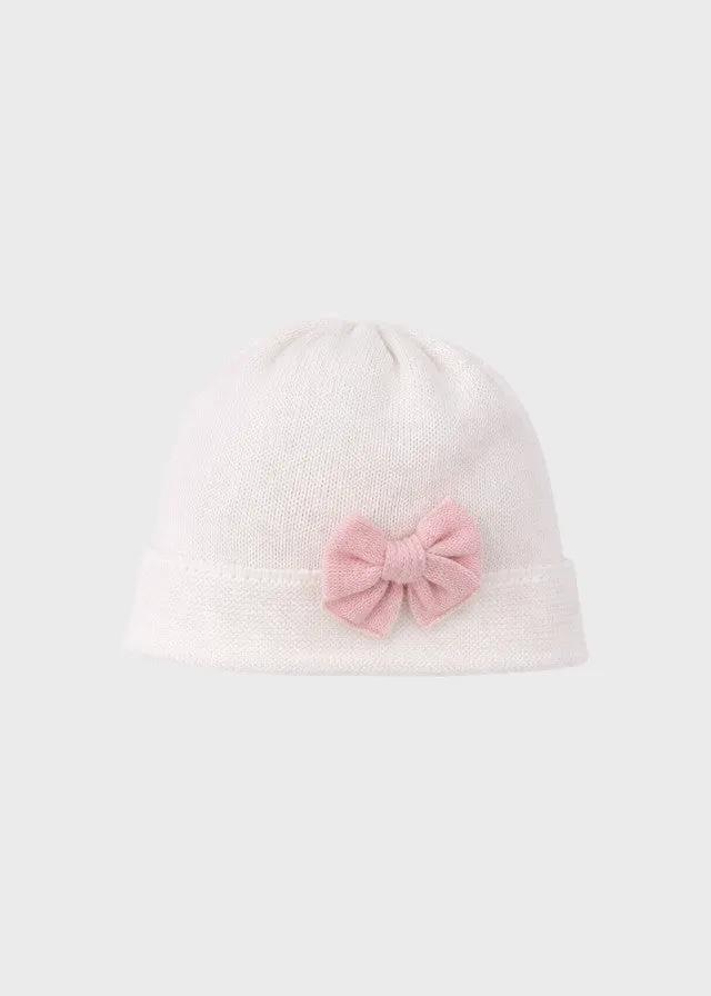Cuffia Neonata Bianco FIOCCO 681 by BABY LORD