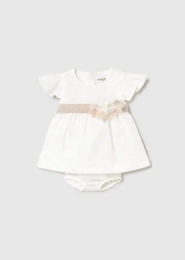 Abito Bimba Bianco 1886/49 by MAYORAL