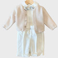 Completo Cerimonia Bimbo Panna IK20760BIS by MARLU'
