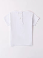 T-shirt Bimba Bianco 0B312/0113 by SARABANDA