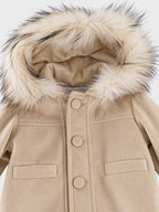 Cappotto Bimbo Beige ECP9148I