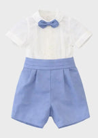 Completo Cerimonia Bimbo Azzurro 1/6329-A by PONTO POR PONTO