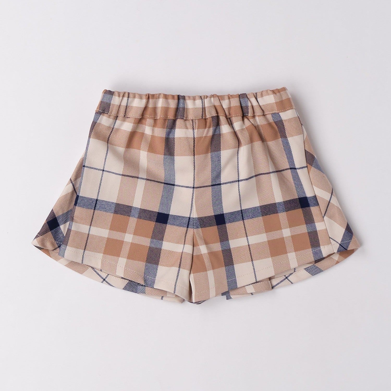 Pantalone Tessuto Navetta Corto Bimba Avorio 3F744/2911 -  NANU' BABY