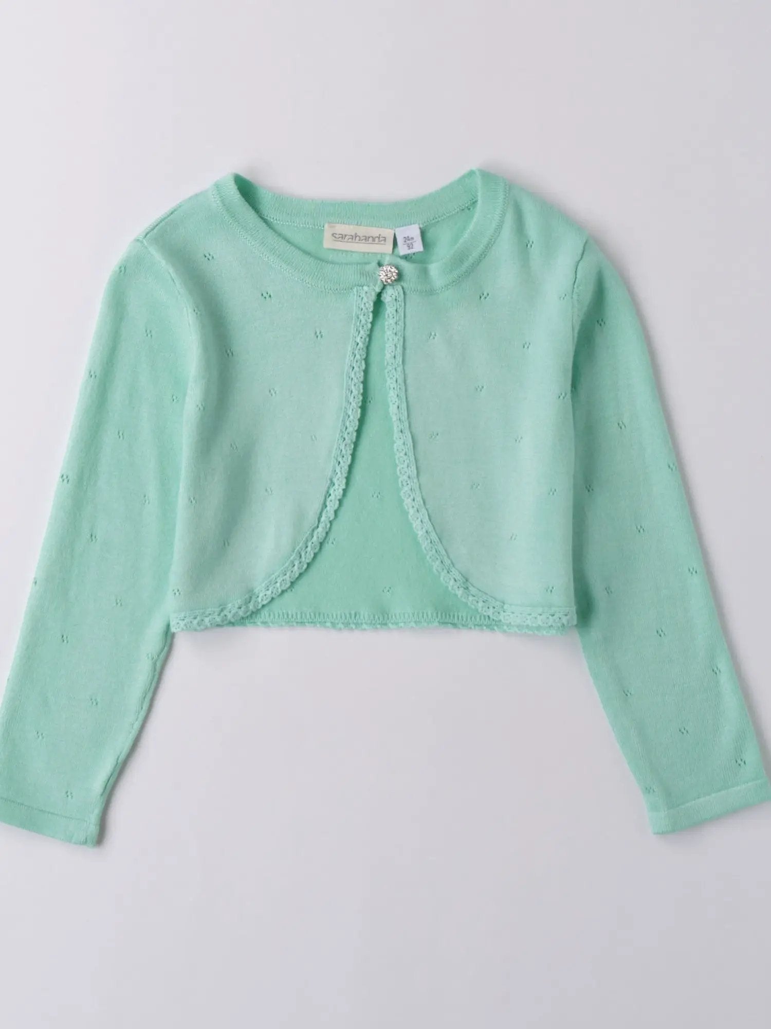 Giacca Bimba Verde 0B333/4634 by SARABANDA